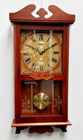 Vintage Sundial Pendulum Quartz Wall Clock | Adelaide Clocks