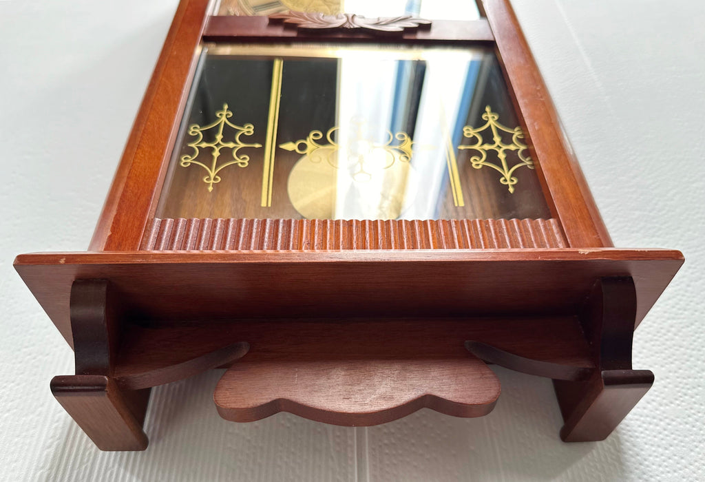 Vintage Sundial Pendulum Quartz Wall Clock | Adelaide Clocks