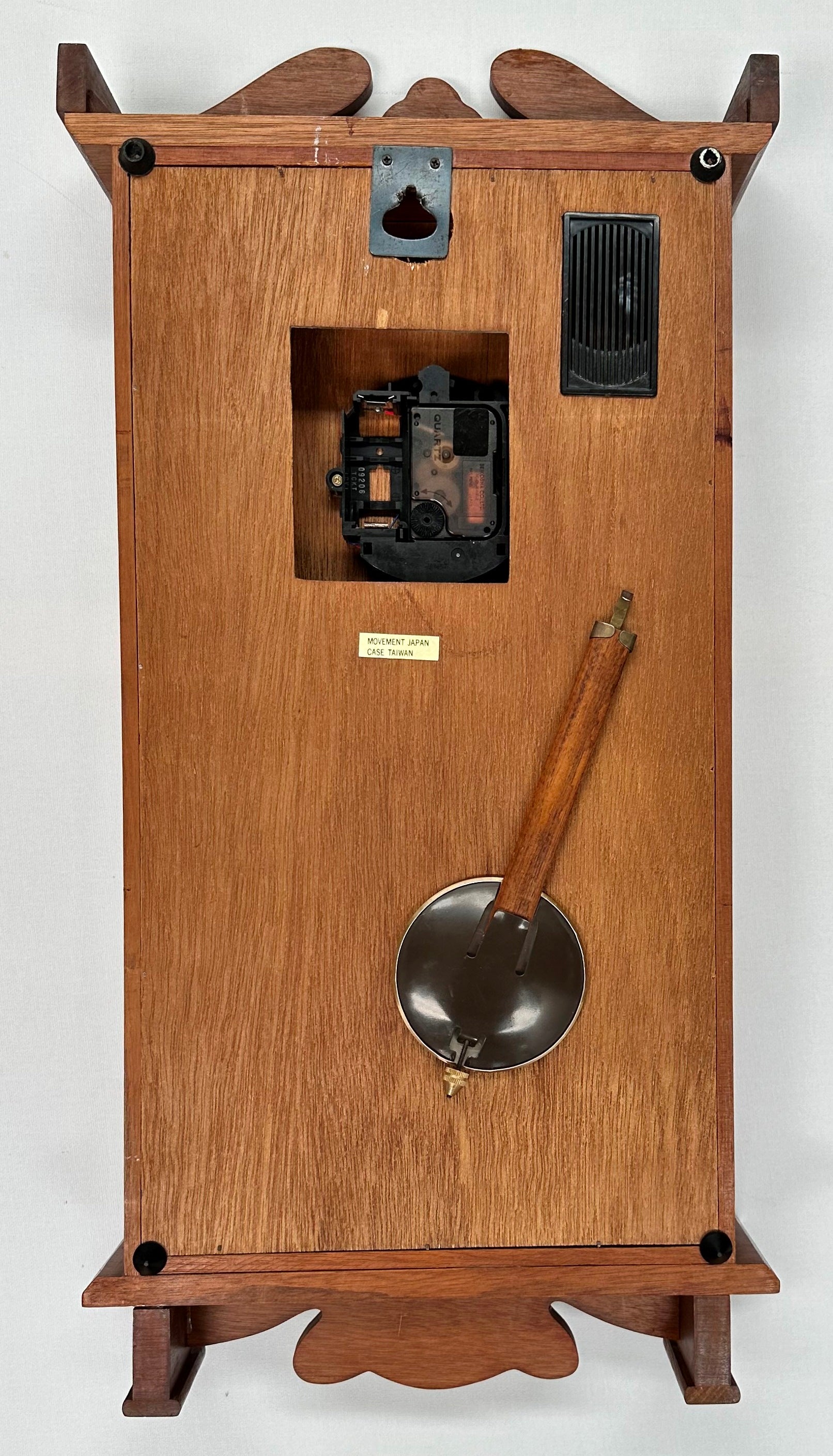 Vintage Sundial Pendulum Quartz Wall Clock | Adelaide Clocks