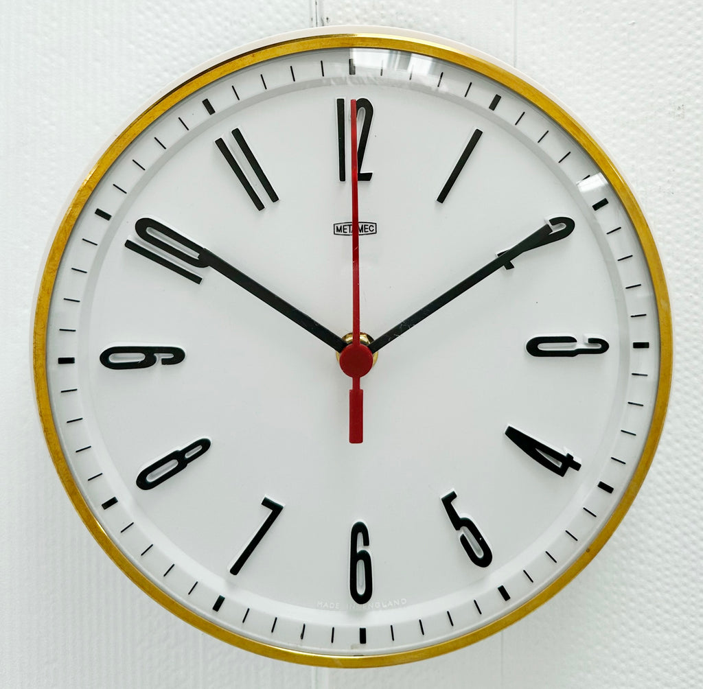Vintage Metamec Quartz Wall Clock | Adelaide Clocks