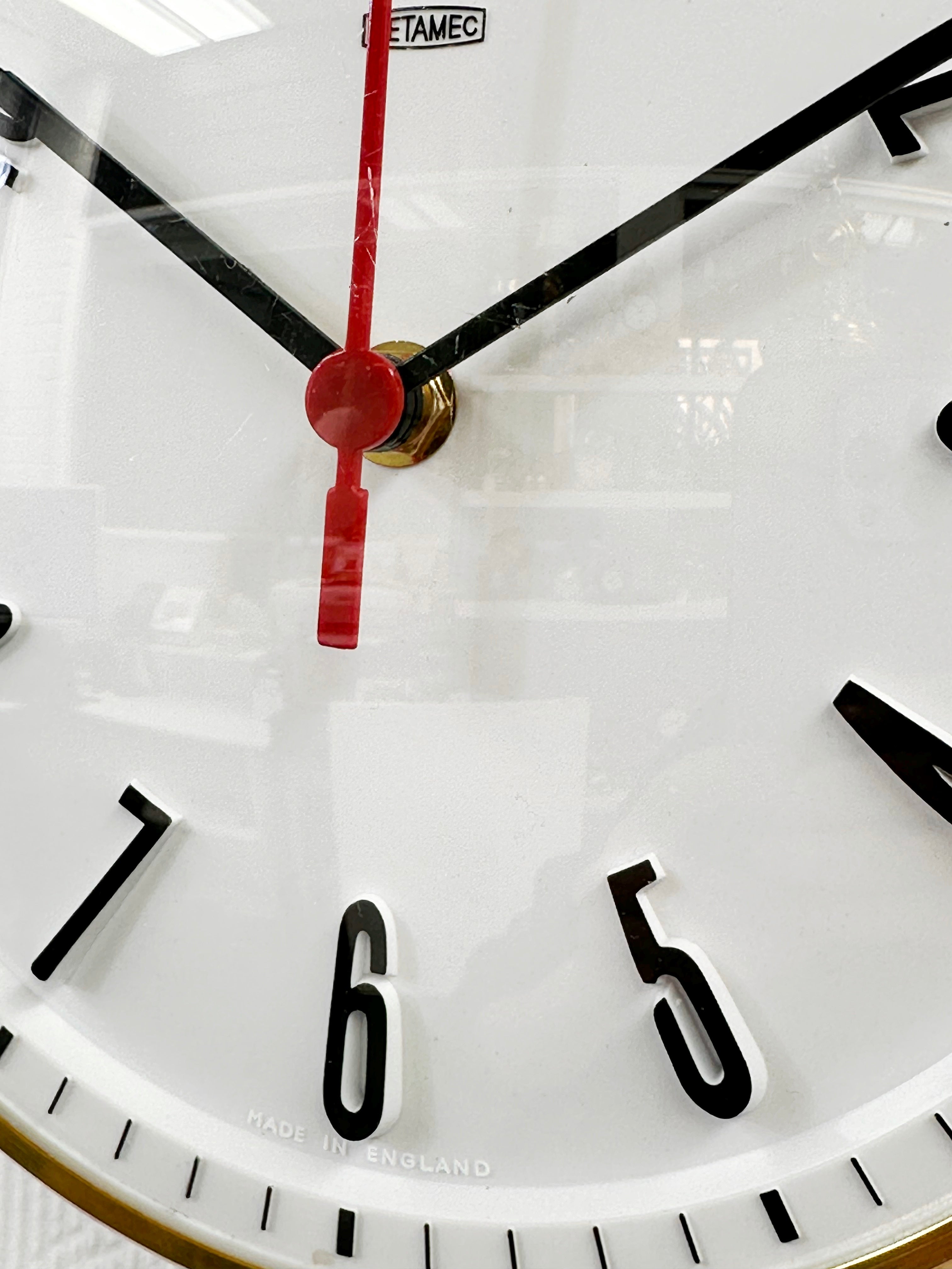 Vintage Metamec Quartz Wall Clock | Adelaide Clocks