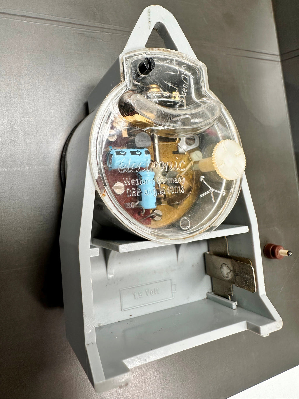 Vintage Retro Orange CHRONOS Kitchen Wall Clock | Adelaide Clocks