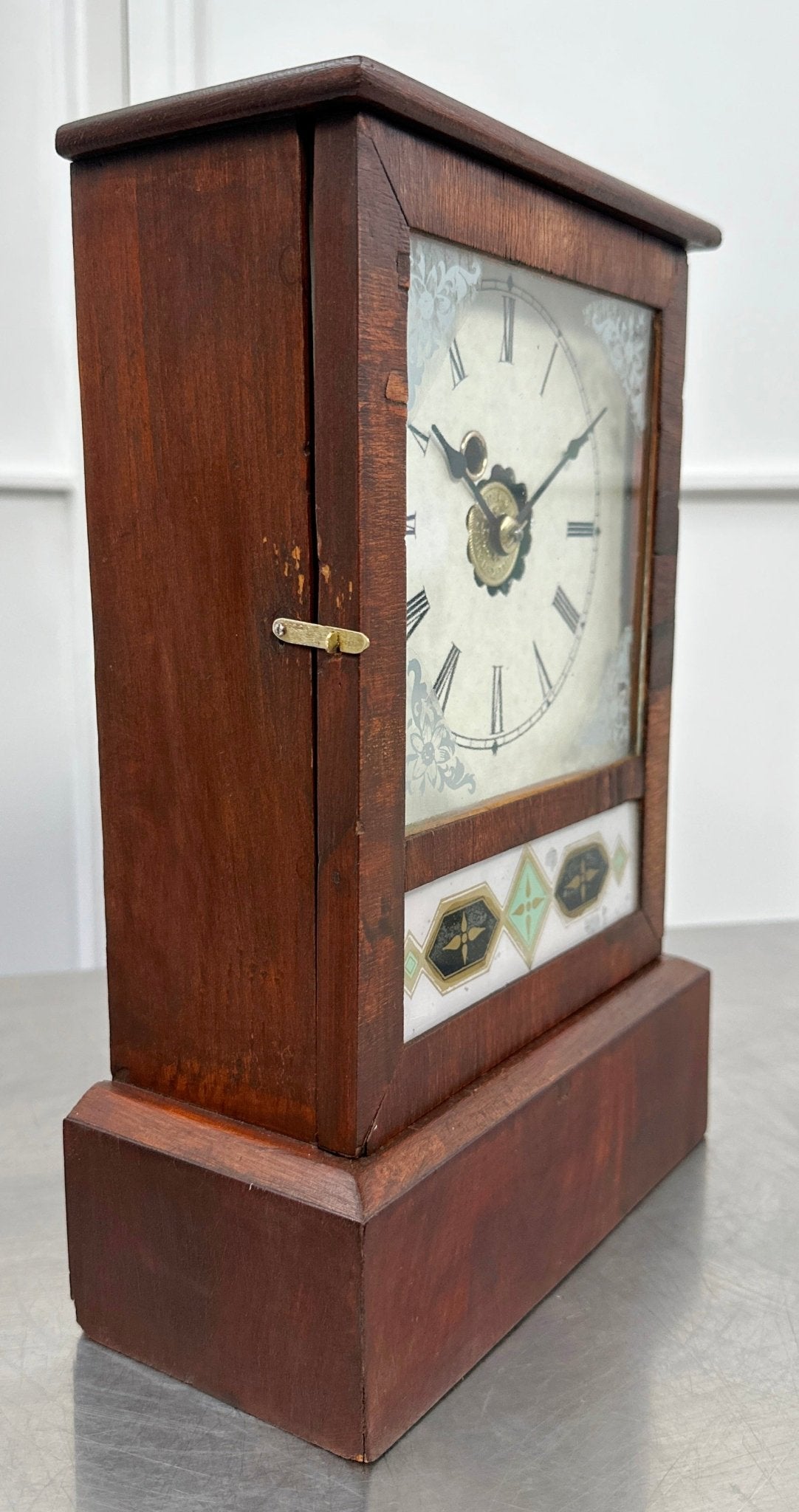 Antique Petite Alarm Mantel Clock | Adelaide Clocks