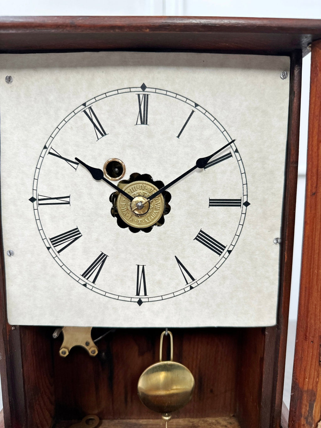 Antique Petite Alarm Mantel Clock | Adelaide Clocks