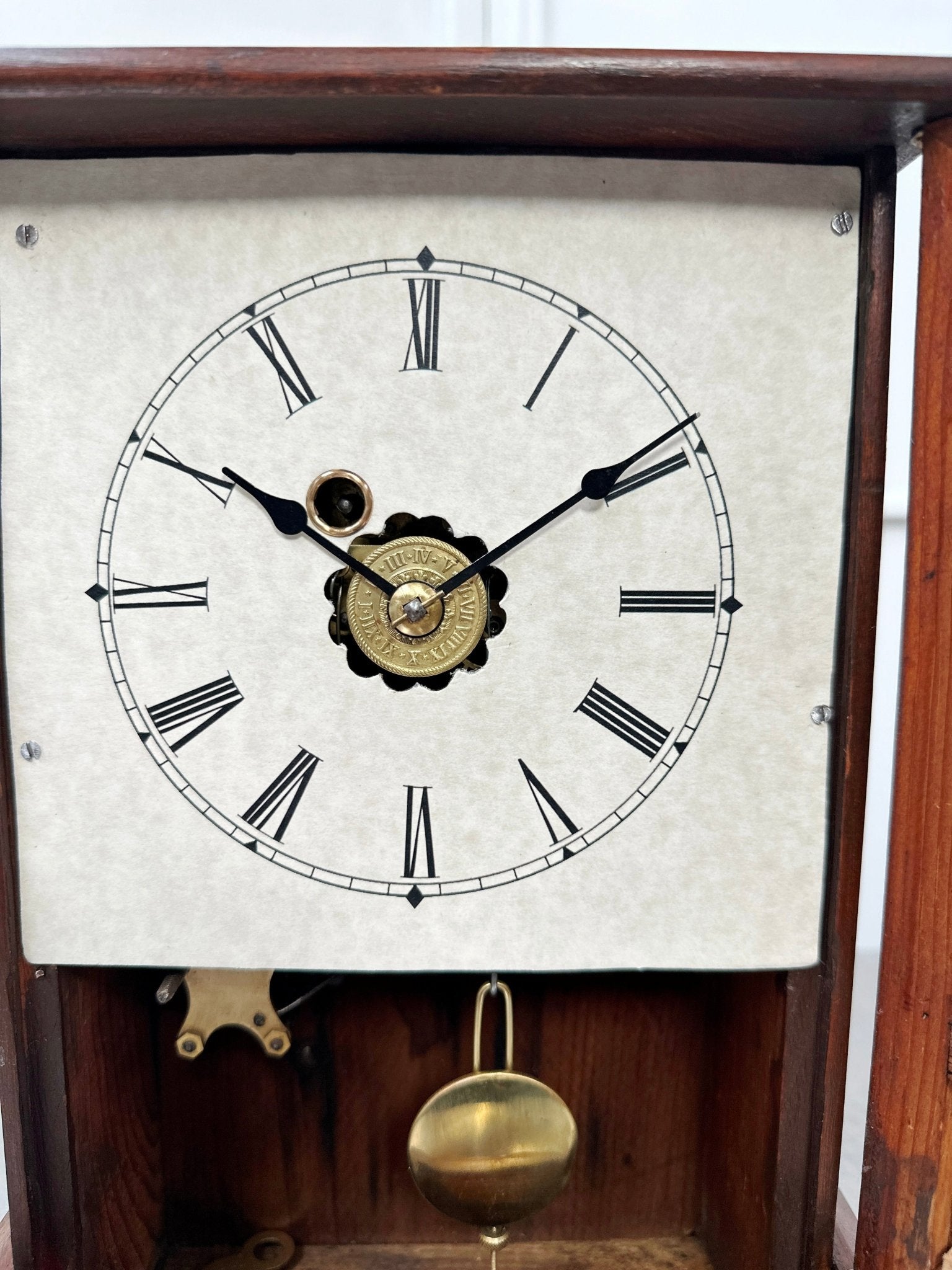 Antique Petite Alarm Mantel Clock | Adelaide Clocks