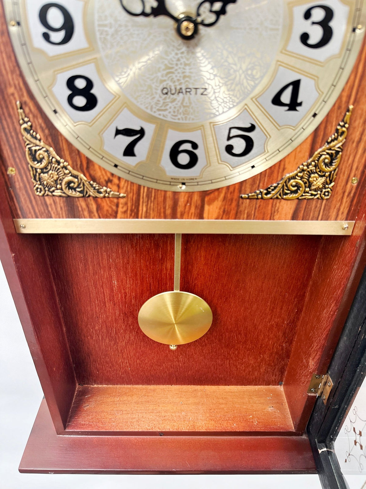 Vintage Prestige Westminster Battery Pendulum Wall Clock |  Adelaide Clocks