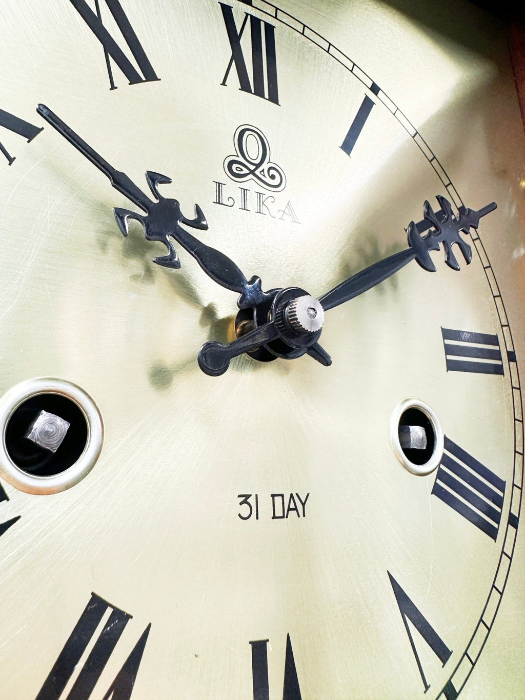 Vintage LIKA 31x Day Hammer Strike Wall Clock | Adelaide Clocks