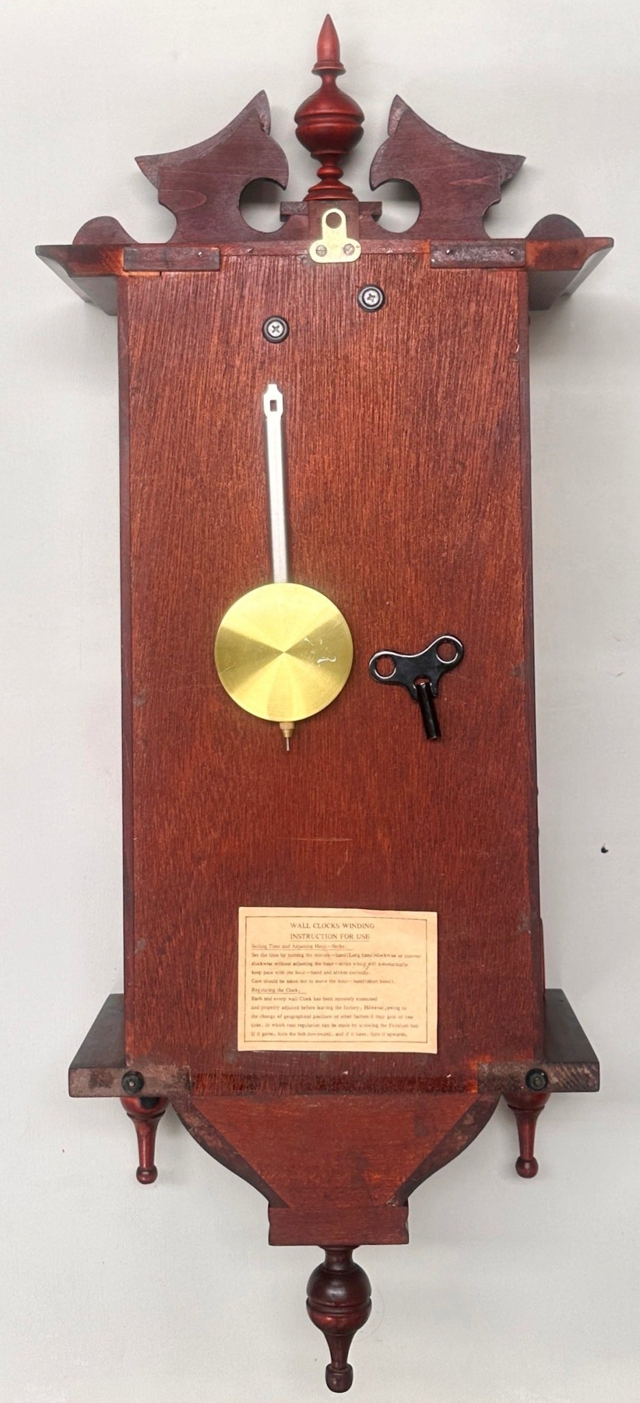 Vintage LIKA 31x Day Hammer Strike Wall Clock | Adelaide Clocks