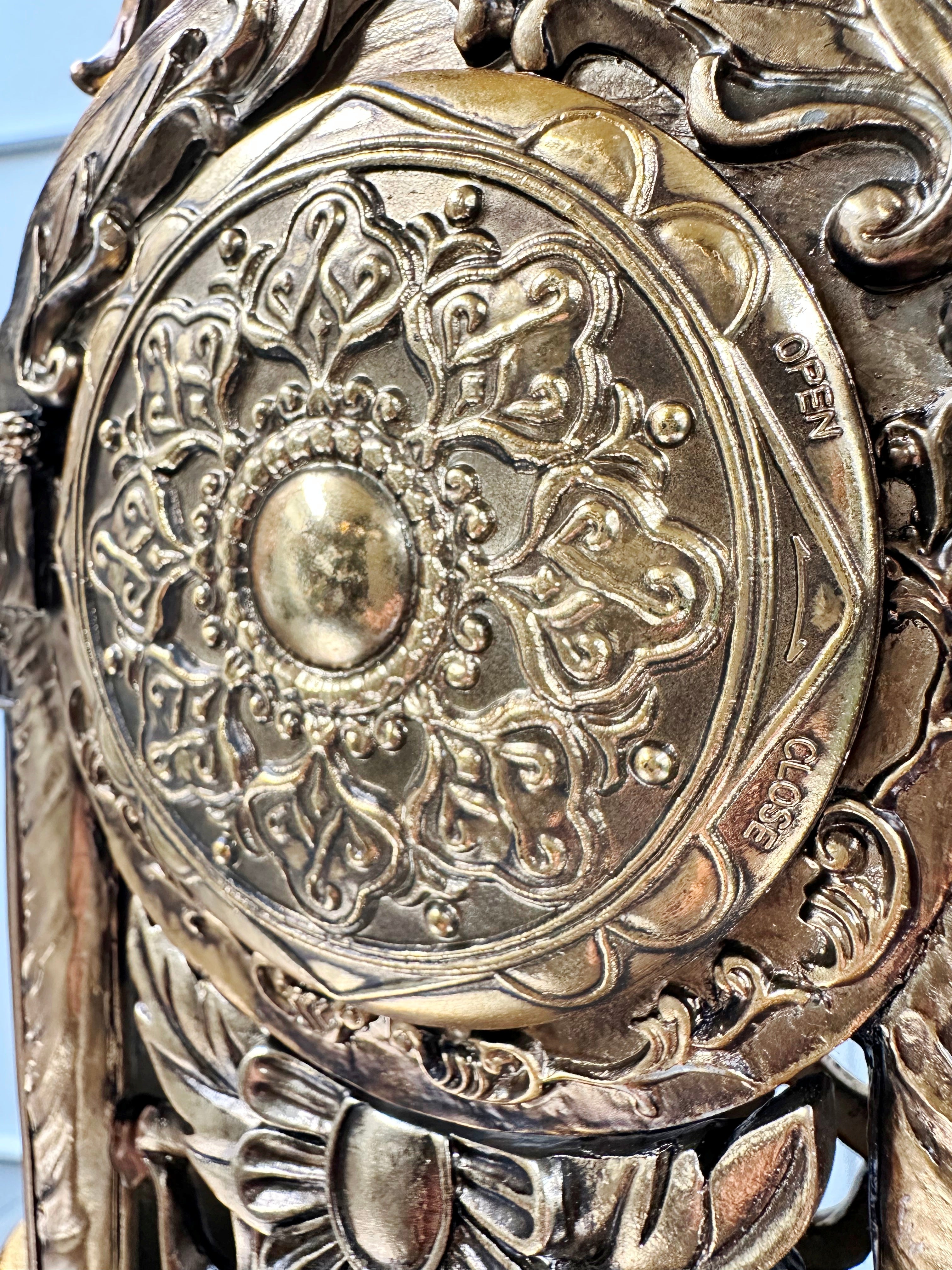 Vintage Figural Battery Pendulum Mantel Clock | Adelaide Clocks