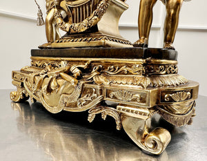 Vintage Figural Cherub Cupid Eagle Battery Mantel Clock | Adelaide Clocks