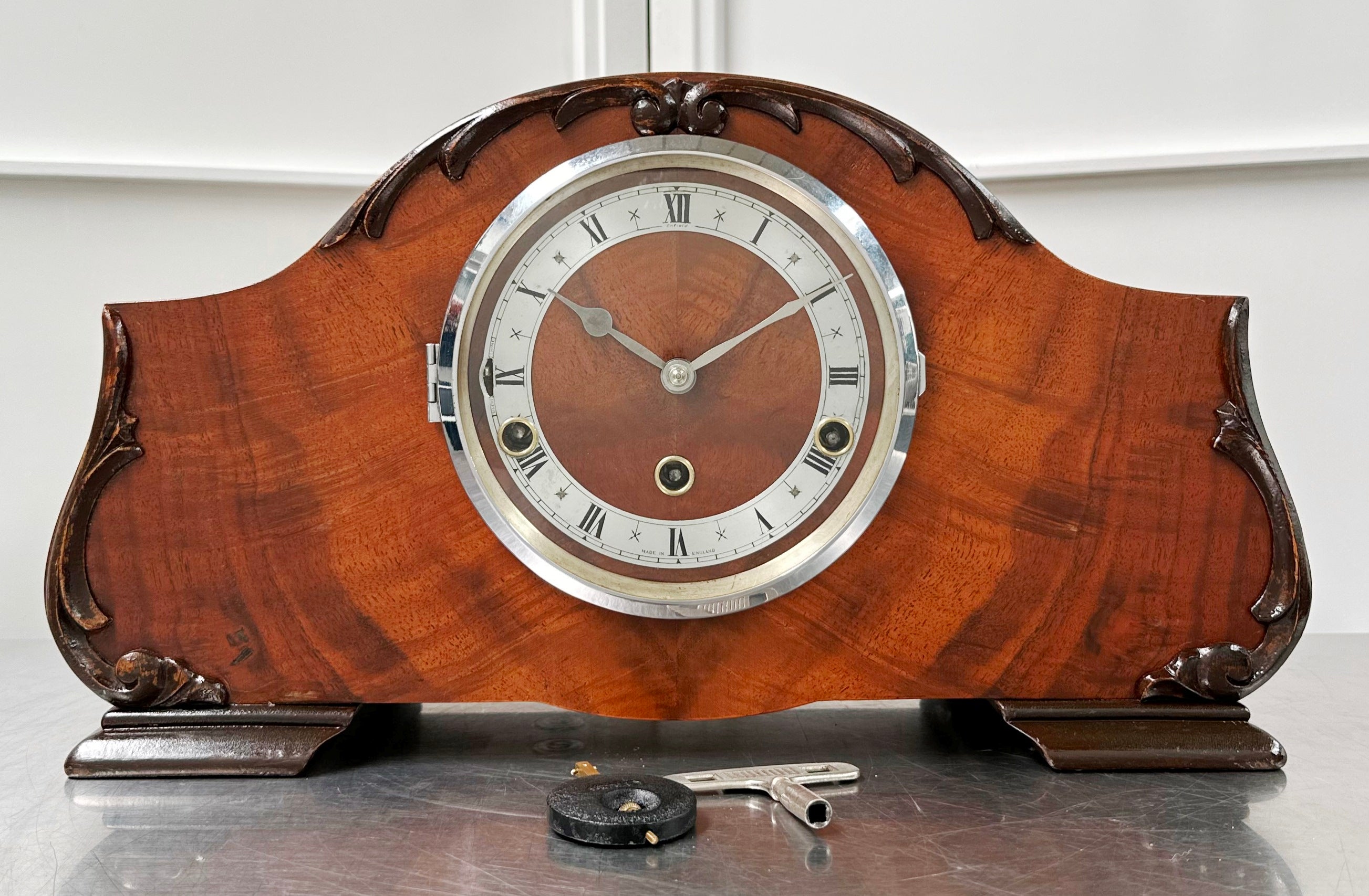 Vintage Enfield Westminster Melody Chime Mantel Clock | Adelaide Clocks