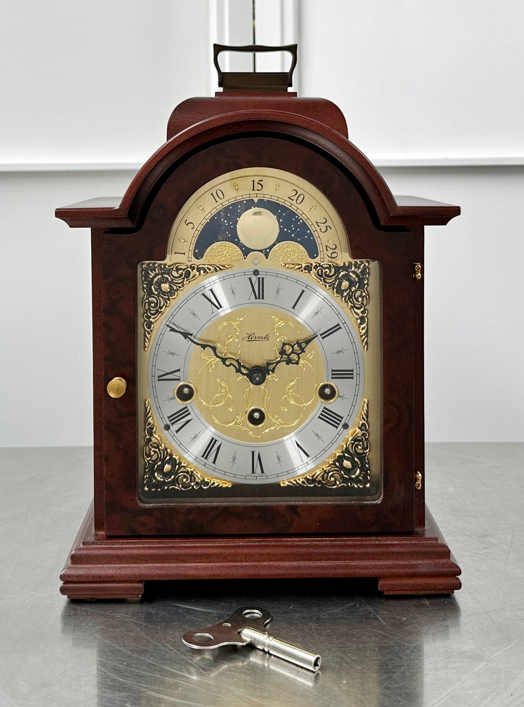 Vintage German Franz Hermle Westminster Chime Mantel Clock | Adelaide Clocks