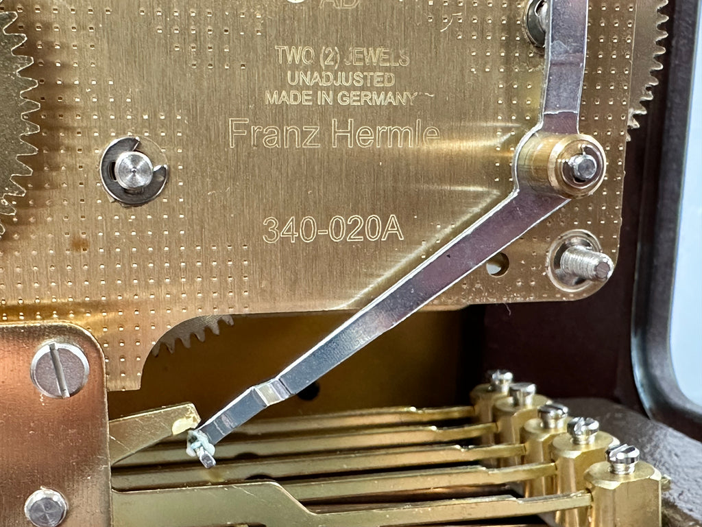 Vintage German Franz Hermle Westminster Chime Mantel Clock | Adelaide Clocks