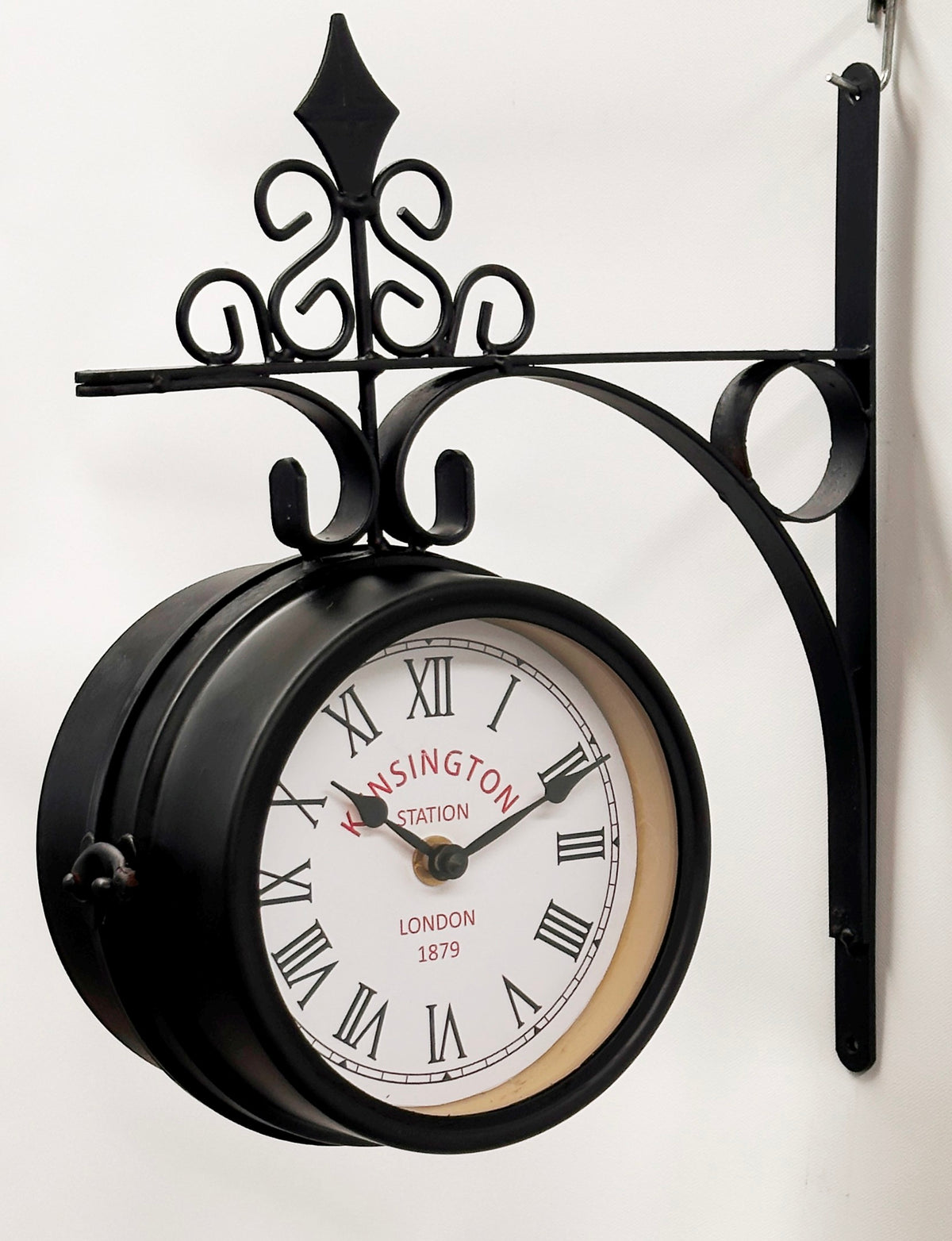 Kensington Station Double-Sided London Wall Clock | Adelaide Clocks
