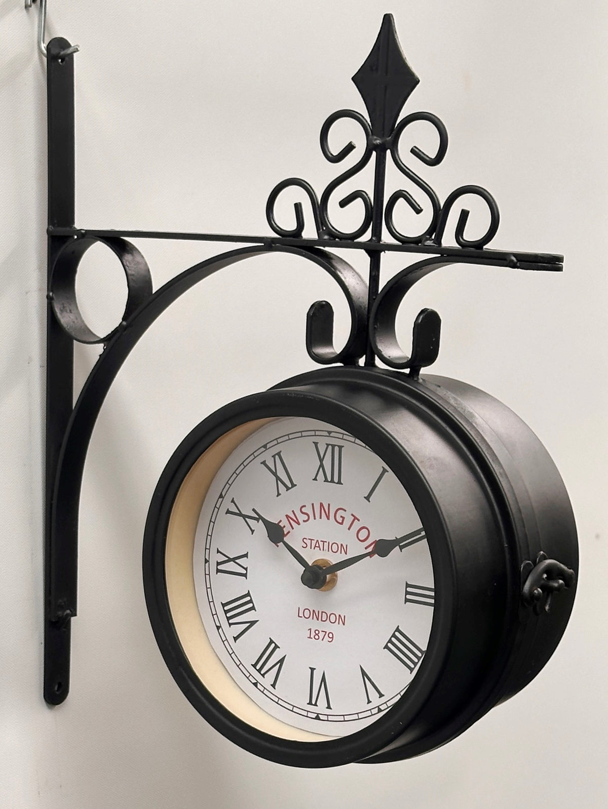 Kensington Station Double-Sided London Wall Clock | Adelaide Clocks