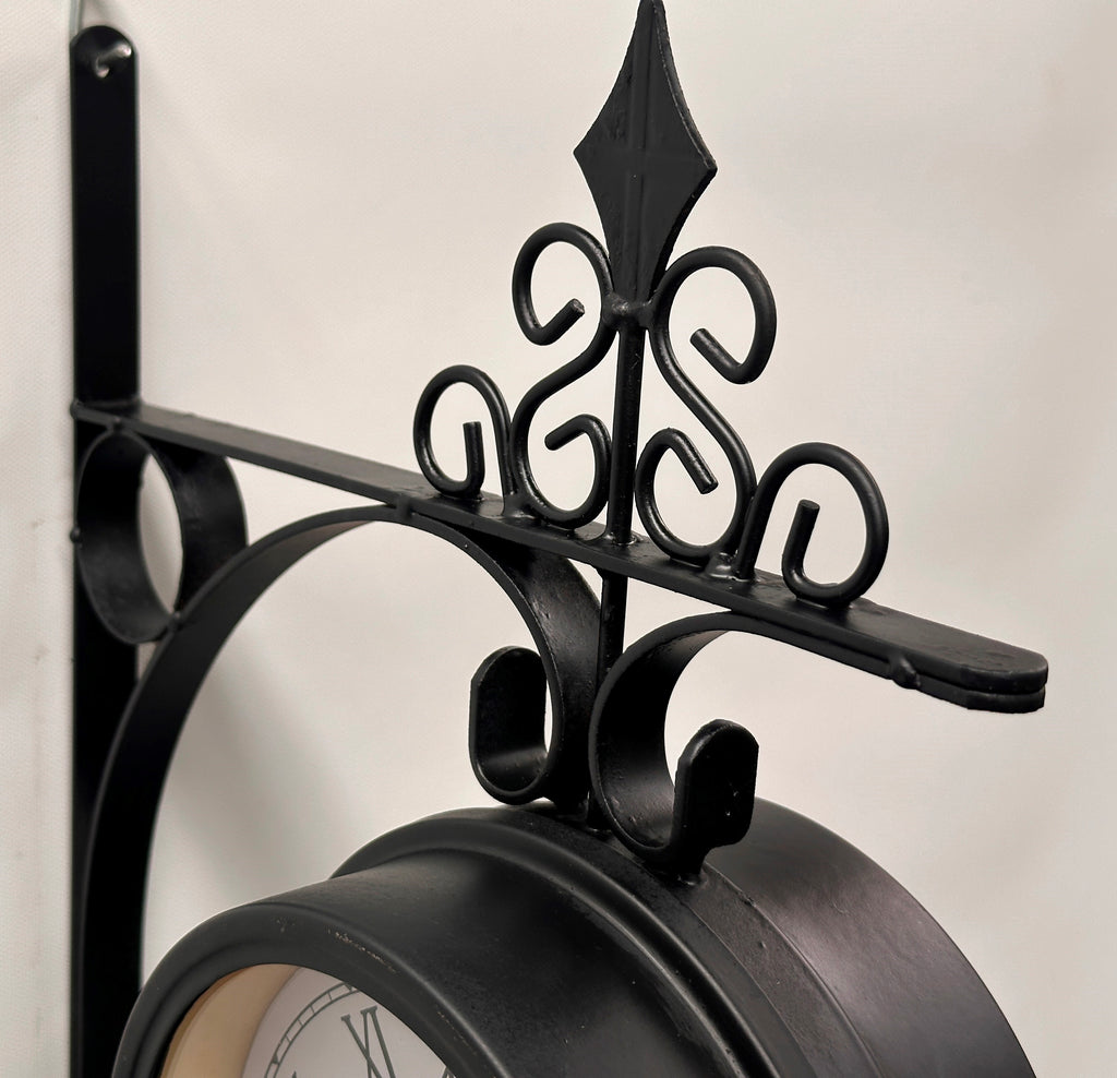 Kensington Station Double-Sided London Wall Clock | Adelaide Clocks