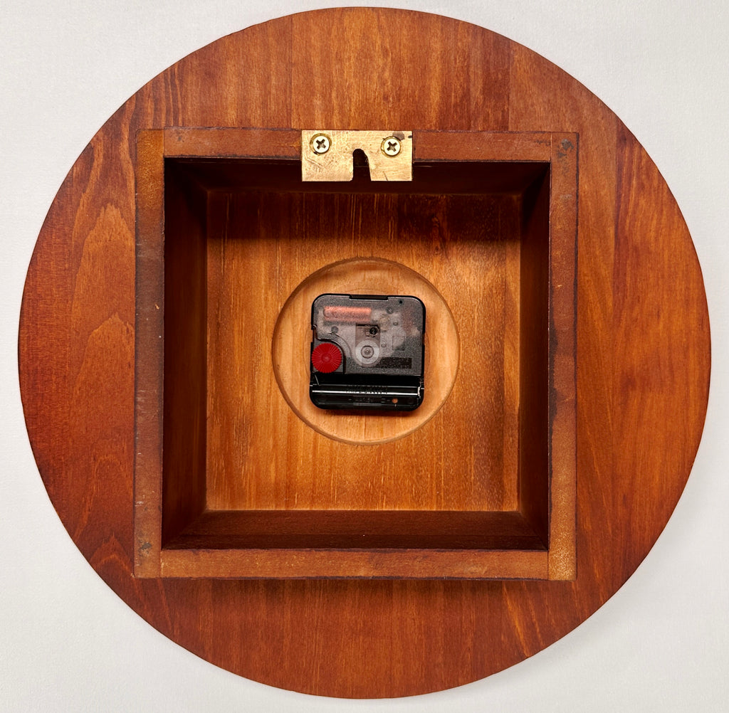 Vintage Lincoln England Station Battery Wall Clock | Adelaide Clocks