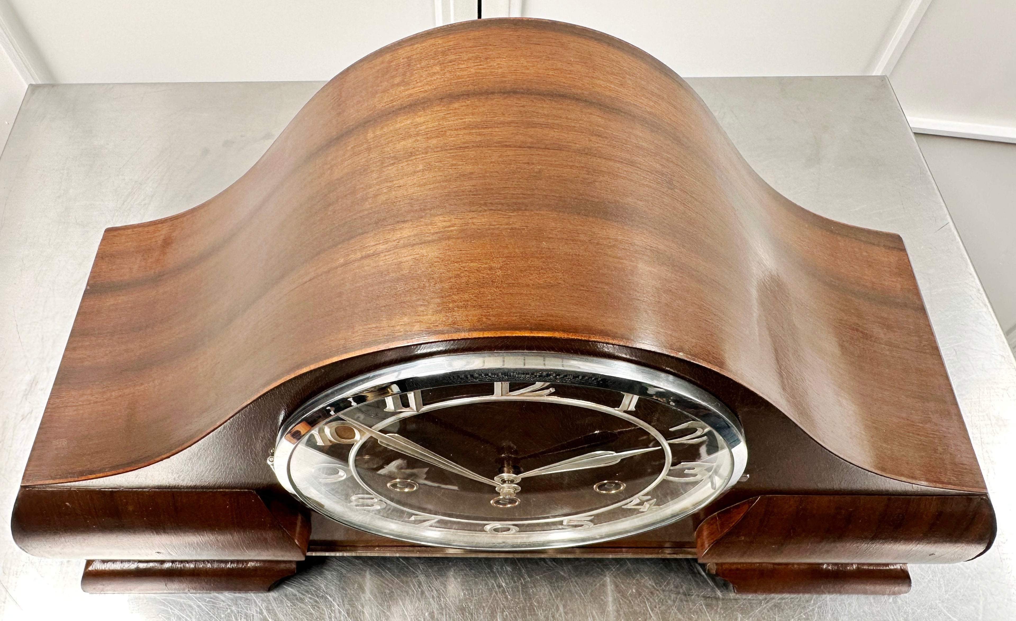 Vintage Canterbury Lincoln WESTMINSTER Chime Mantel Clock | Adelaide Clocks