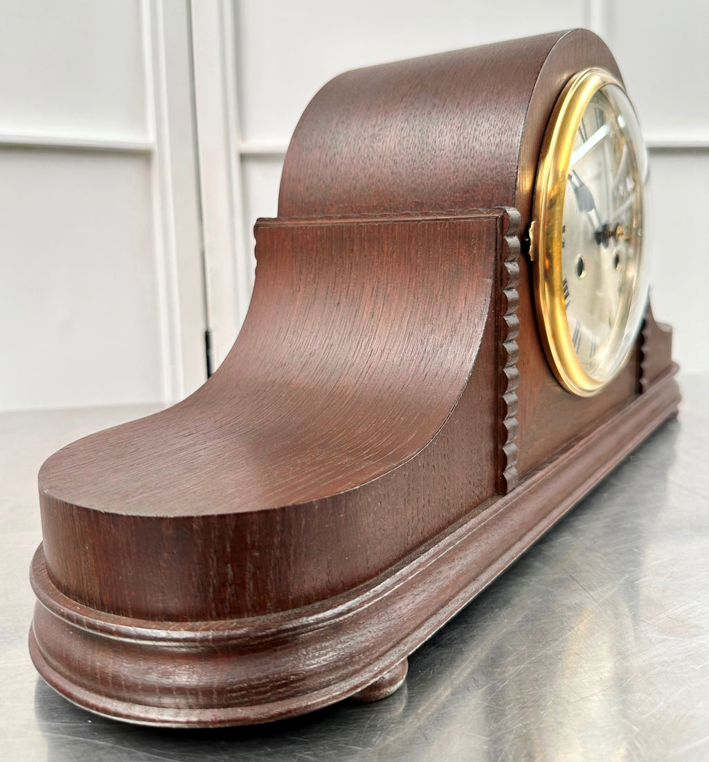 Vintage Gustav Becker Hammer Chime Pendulum Mantel Clock | Adelaide Clocks