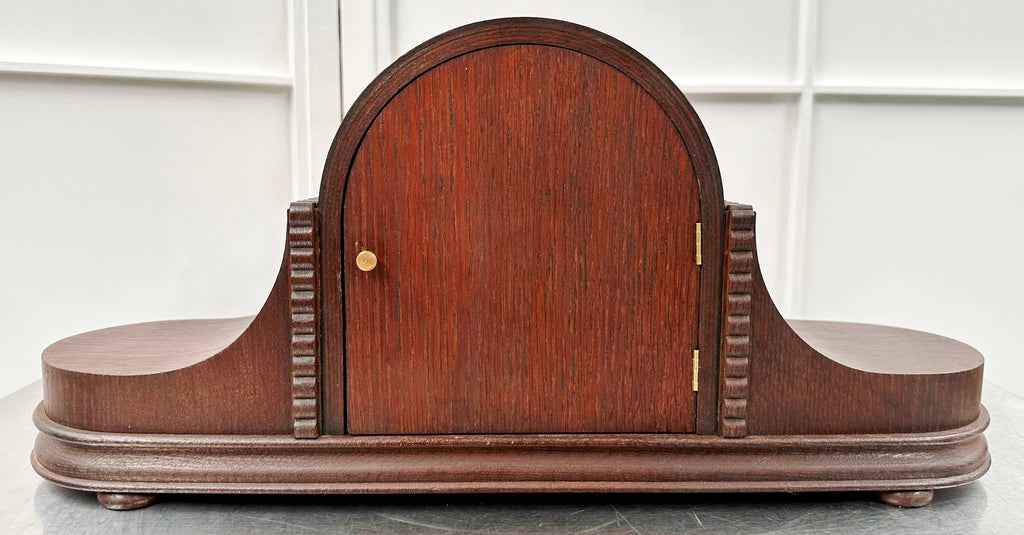 Vintage Gustav Becker Hammer Chime Pendulum Mantel Clock | Adelaide Clocks