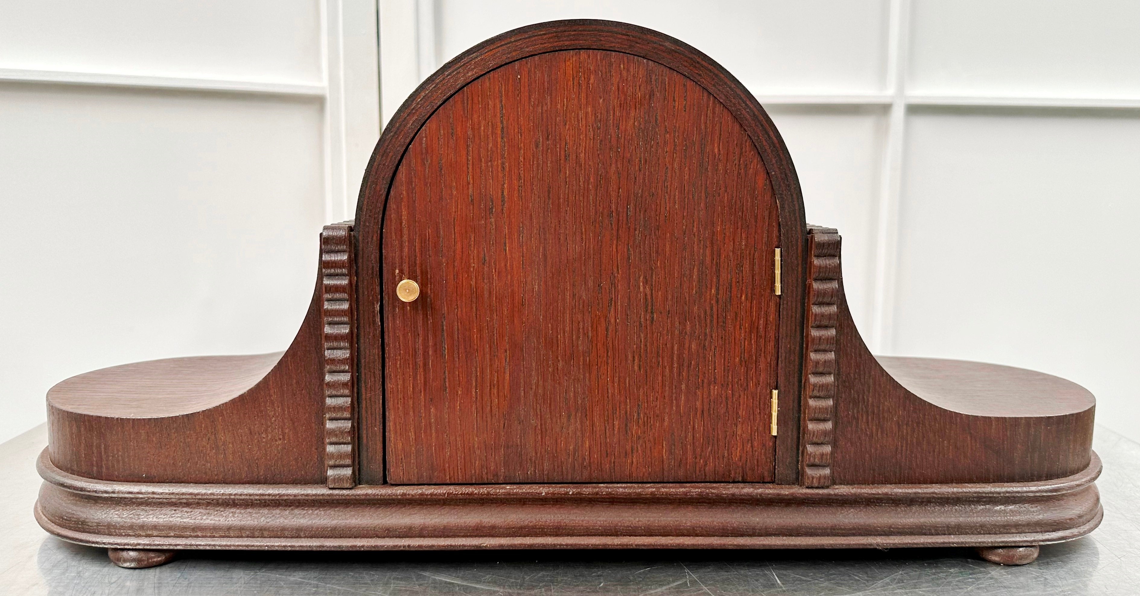 Vintage Gustav Becker Hammer Chime Pendulum Mantel Clock | Adelaide Clocks