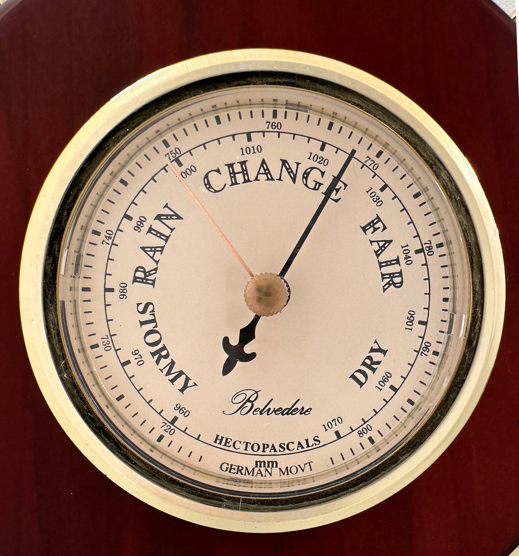 Ships Wheel Barometer