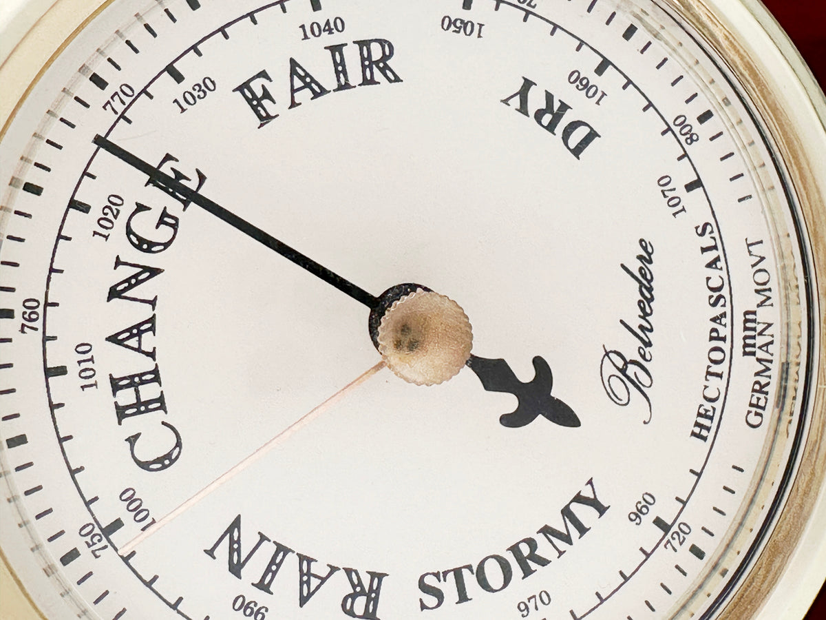 Ships Wheel Barometer
