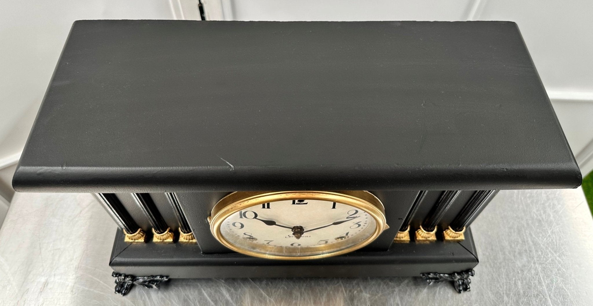 Antique Sessions Hammer on Coil Strike Mantel Clock | Adelaide Clocks