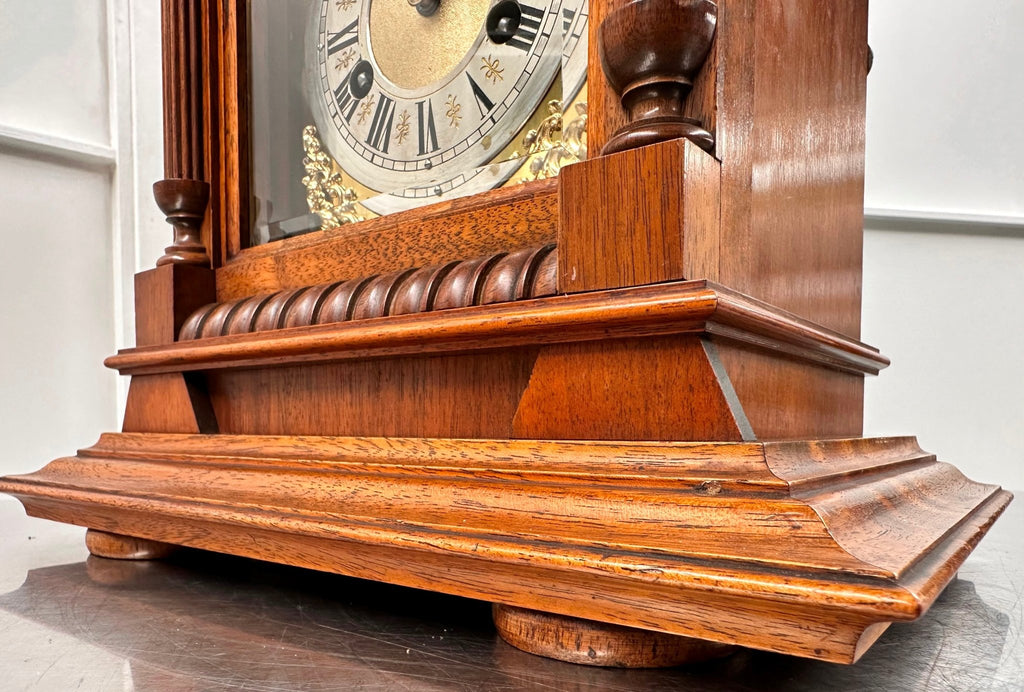 Antique Junghans Hammer on Coil Strike Pendulum Mantel Clock | Adelaide Clocks