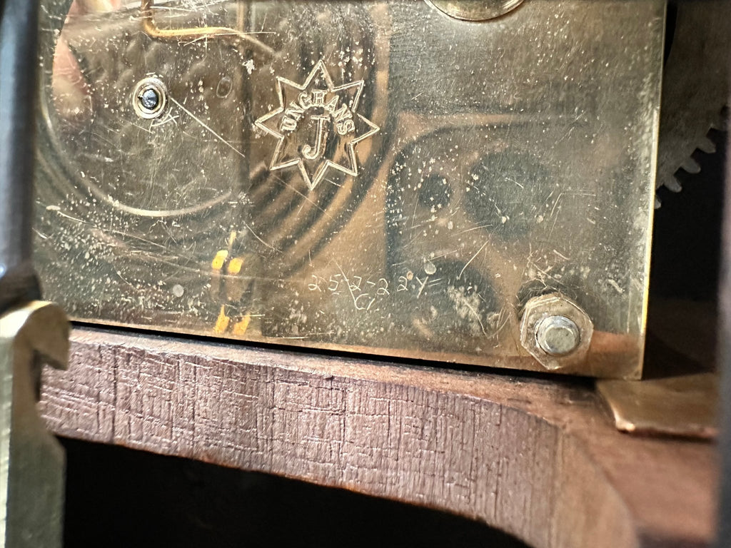 Antique Junghans Hammer on Coil Strike Pendulum Mantel Clock | Adelaide Clocks