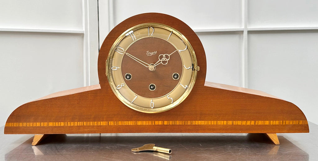 Vintage Urgos Westminster Pendulum Chime Mantel Clock | Adelaide Clocks