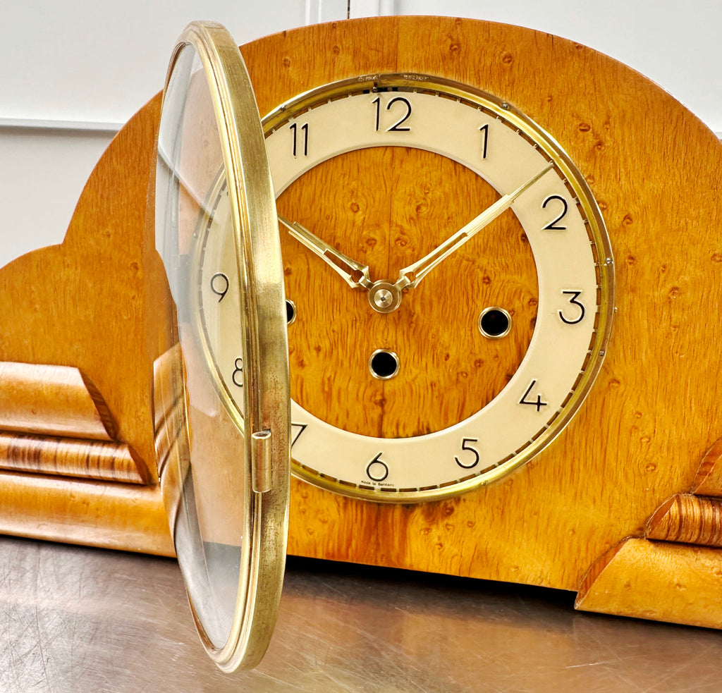 Vintage Art Deco Westminster Pendulum Hammer Chime Mantel Clock | Adelaide Clocks