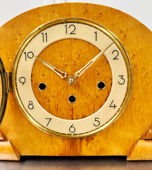 Vintage Art Deco Westminster Pendulum Hammer Chime Mantel Clock | Adelaide Clocks
