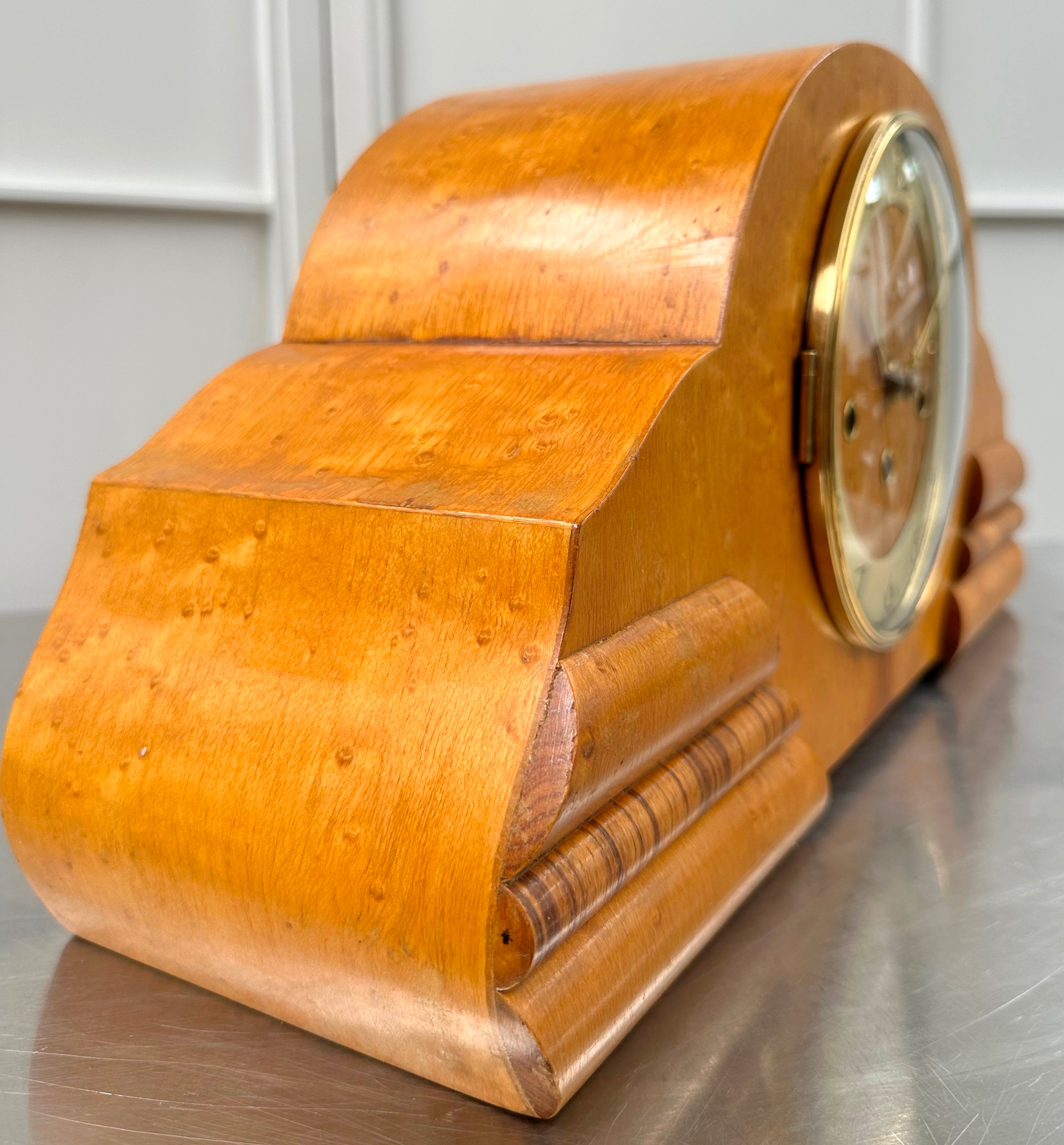 Vintage Art Deco Westminster Pendulum Hammer Chime Mantel Clock | Adelaide Clocks