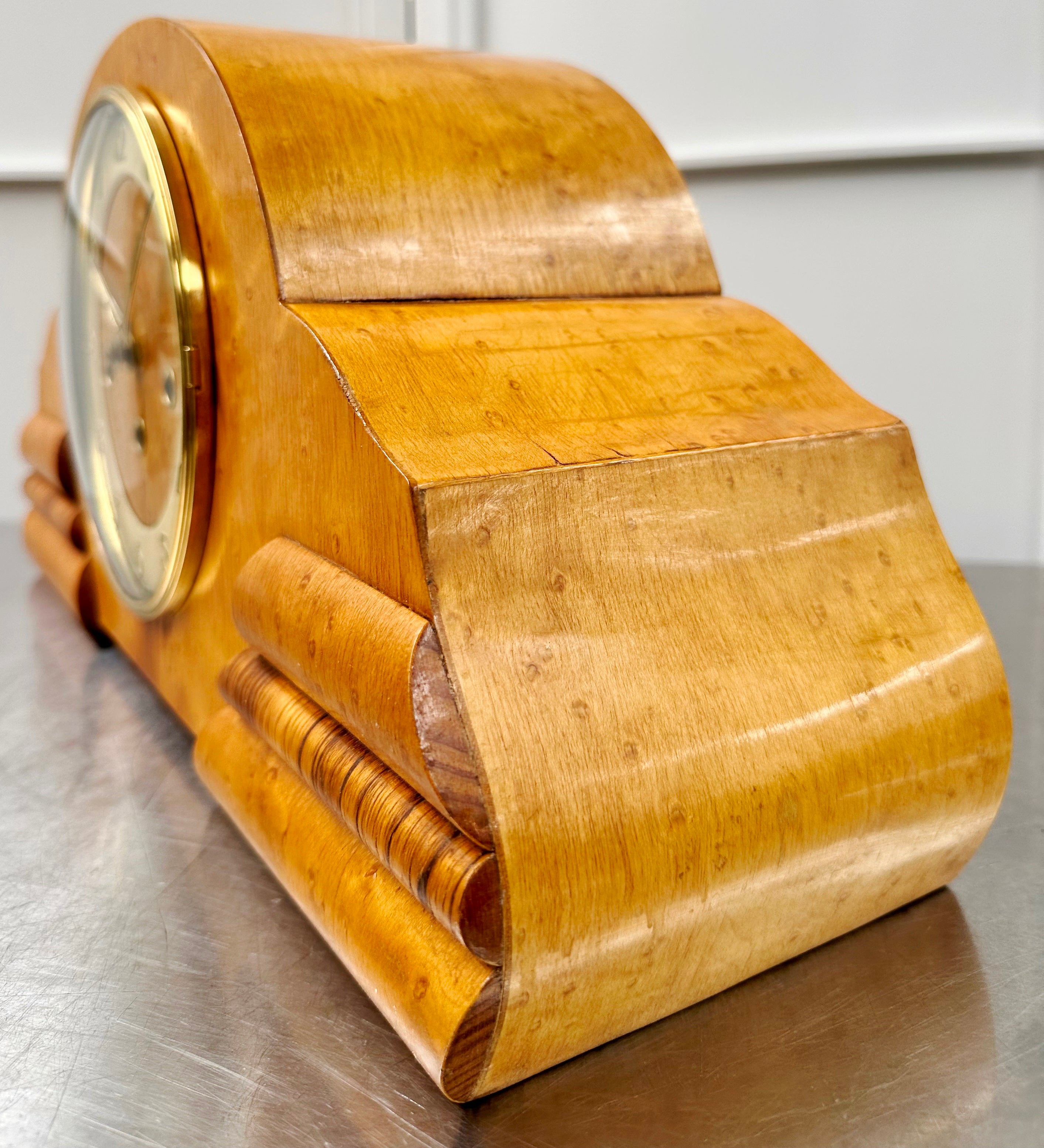 Vintage Art Deco Westminster Pendulum Hammer Chime Mantel Clock | Adelaide Clocks