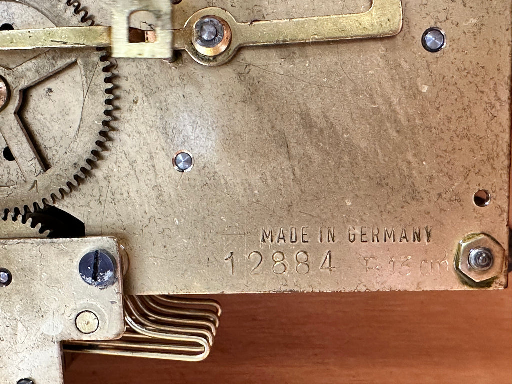 Vintage Art Deco Westminster Pendulum Hammer Chime Mantel Clock | Adelaide Clocks