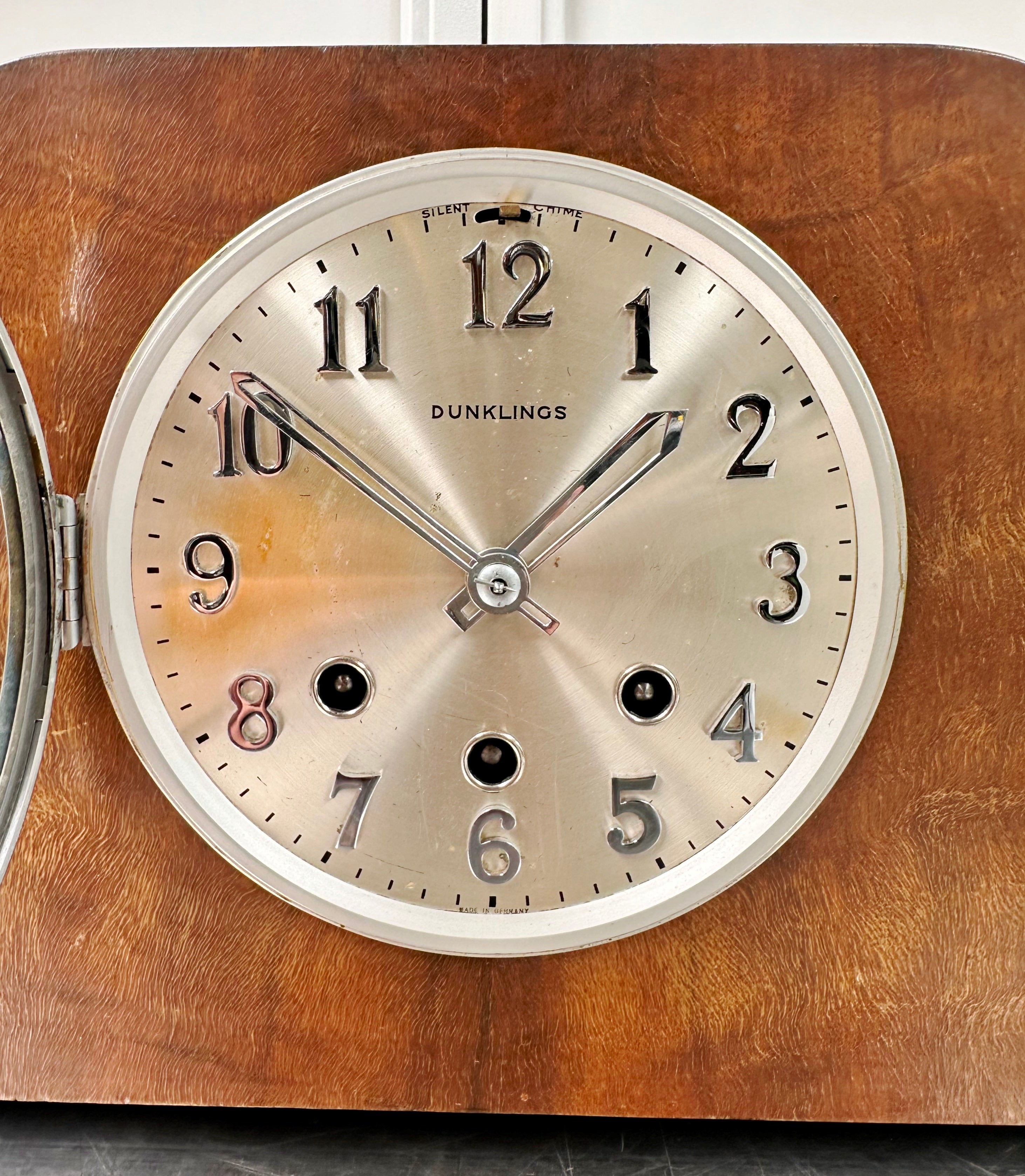 Vintage Dunklings Westminster Melody Chime Mantel Clock | Adelaide Clocks