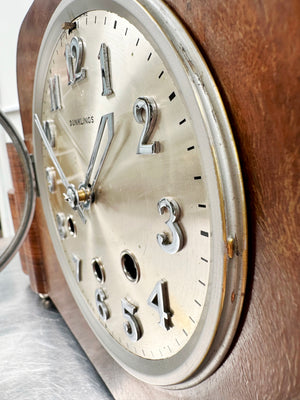 Vintage Dunklings Westminster Melody Chime Mantel Clock | Adelaide Clocks