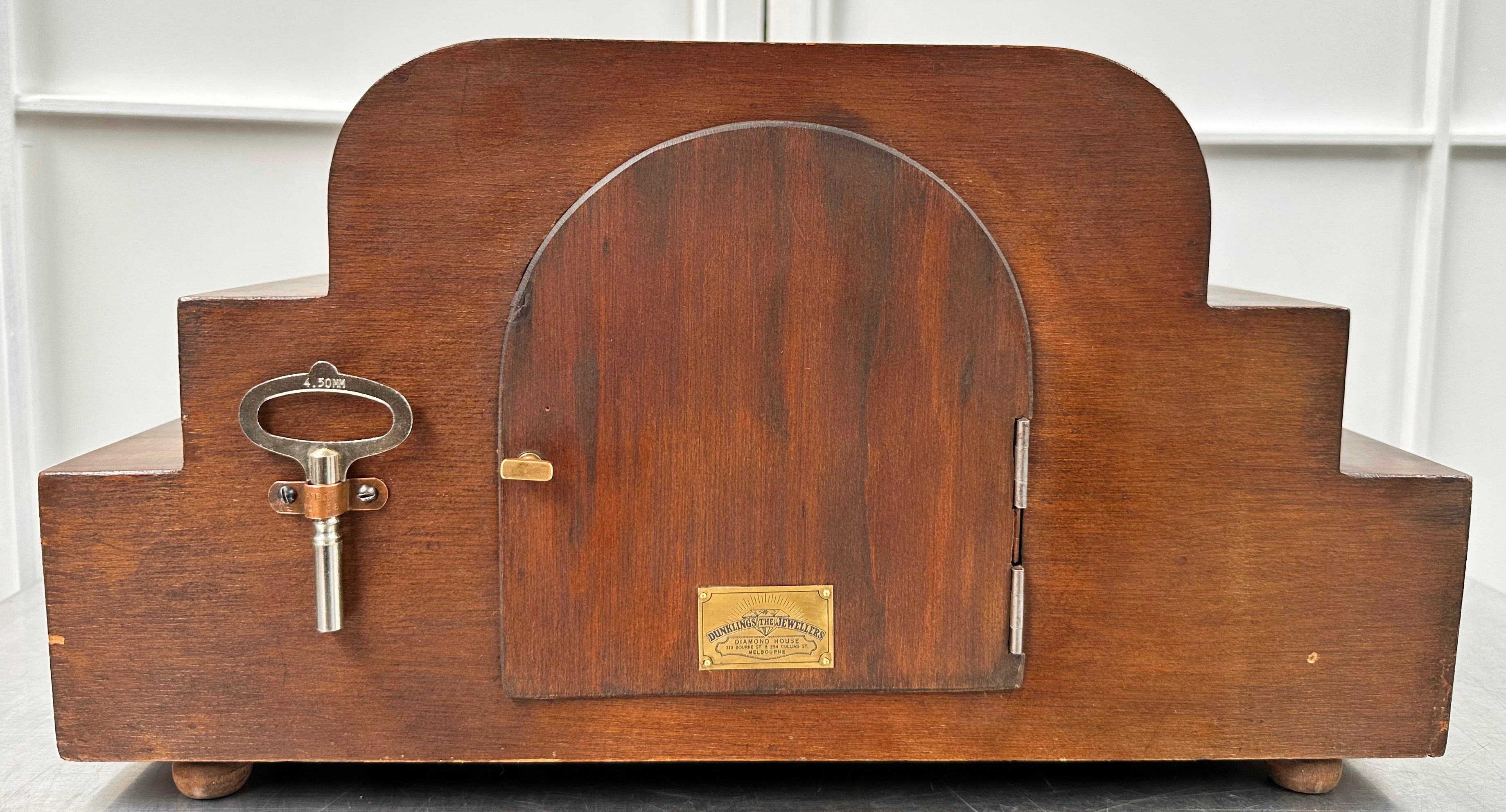 Vintage Dunklings Westminster Melody Chime Mantel Clock | Adelaide Clocks