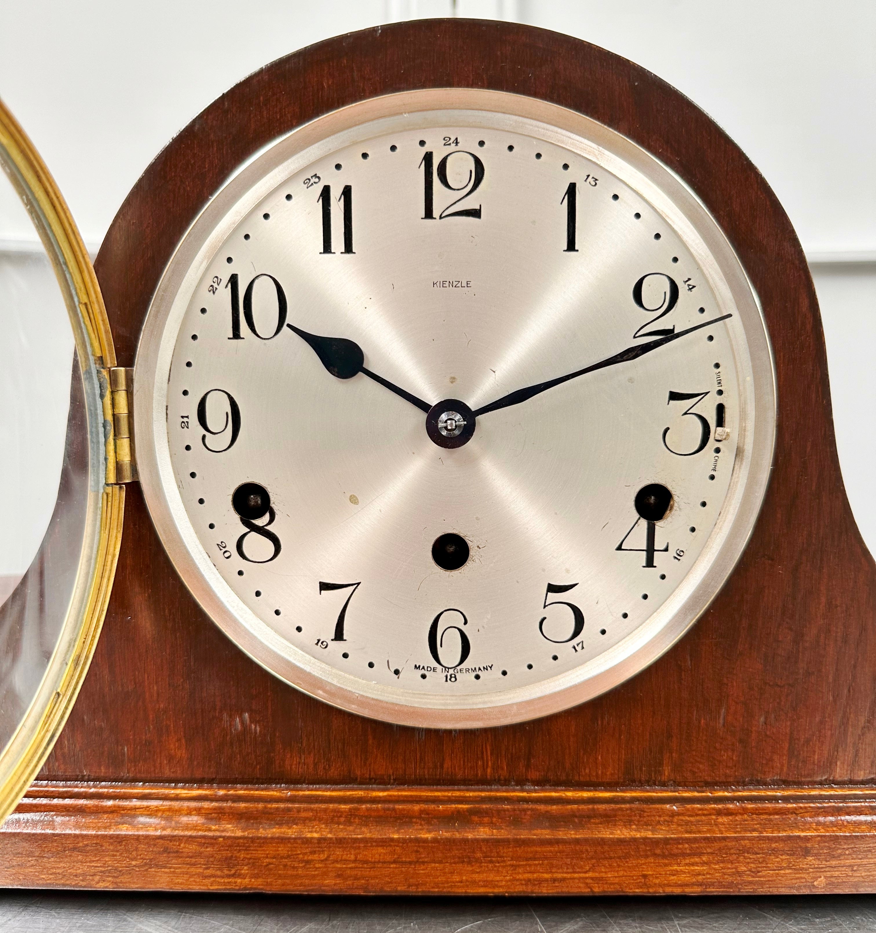 Vintage Kienzle Westminster Melody Chime Mantel Clock | Adelaide Clocks