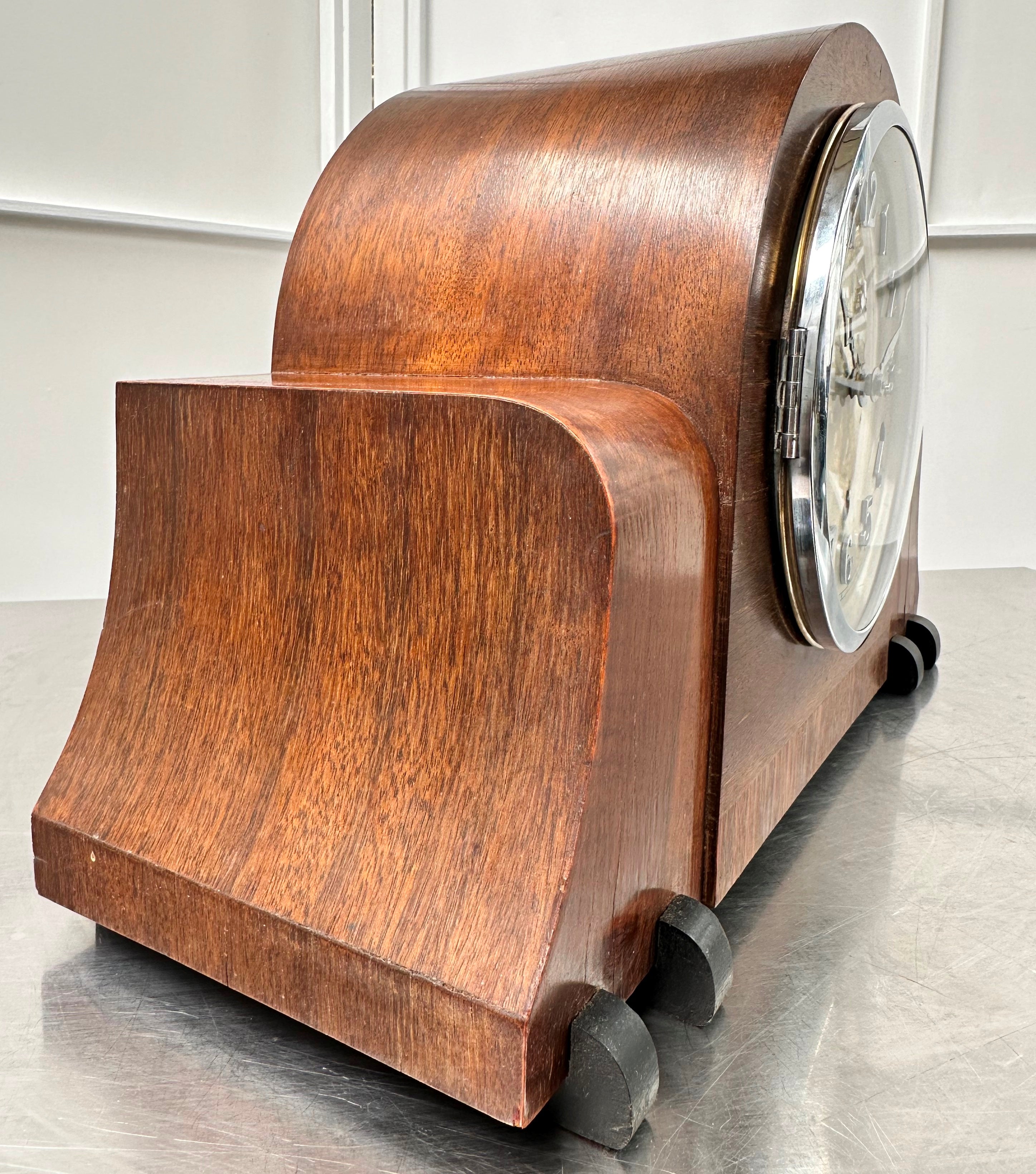 Vintage Art Deco Wendts Westminster Melody Chime Mantel Clock | Adelaide Clocks