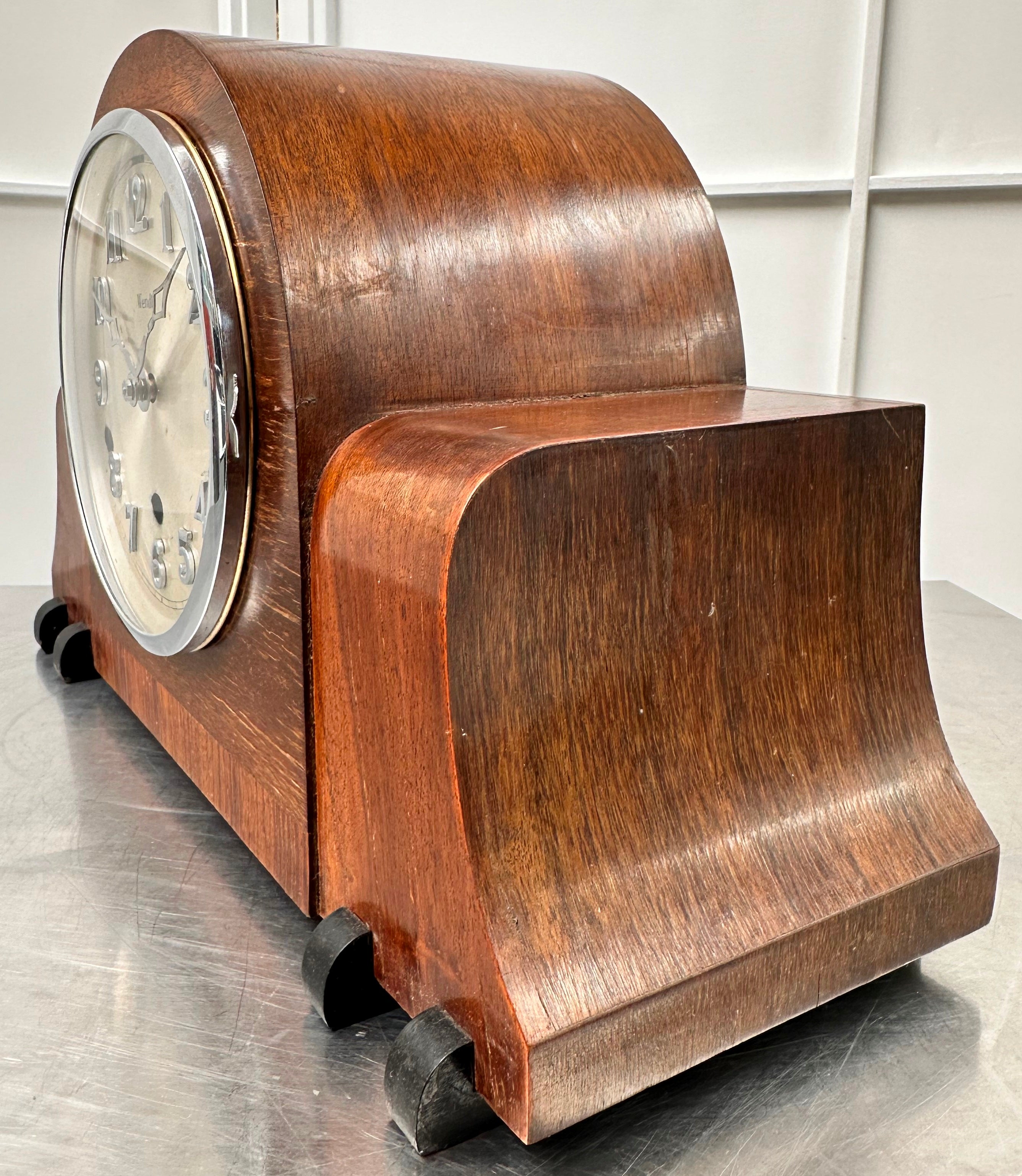 Vintage Art Deco Wendts Westminster Melody Chime Mantel Clock | Adelaide Clocks