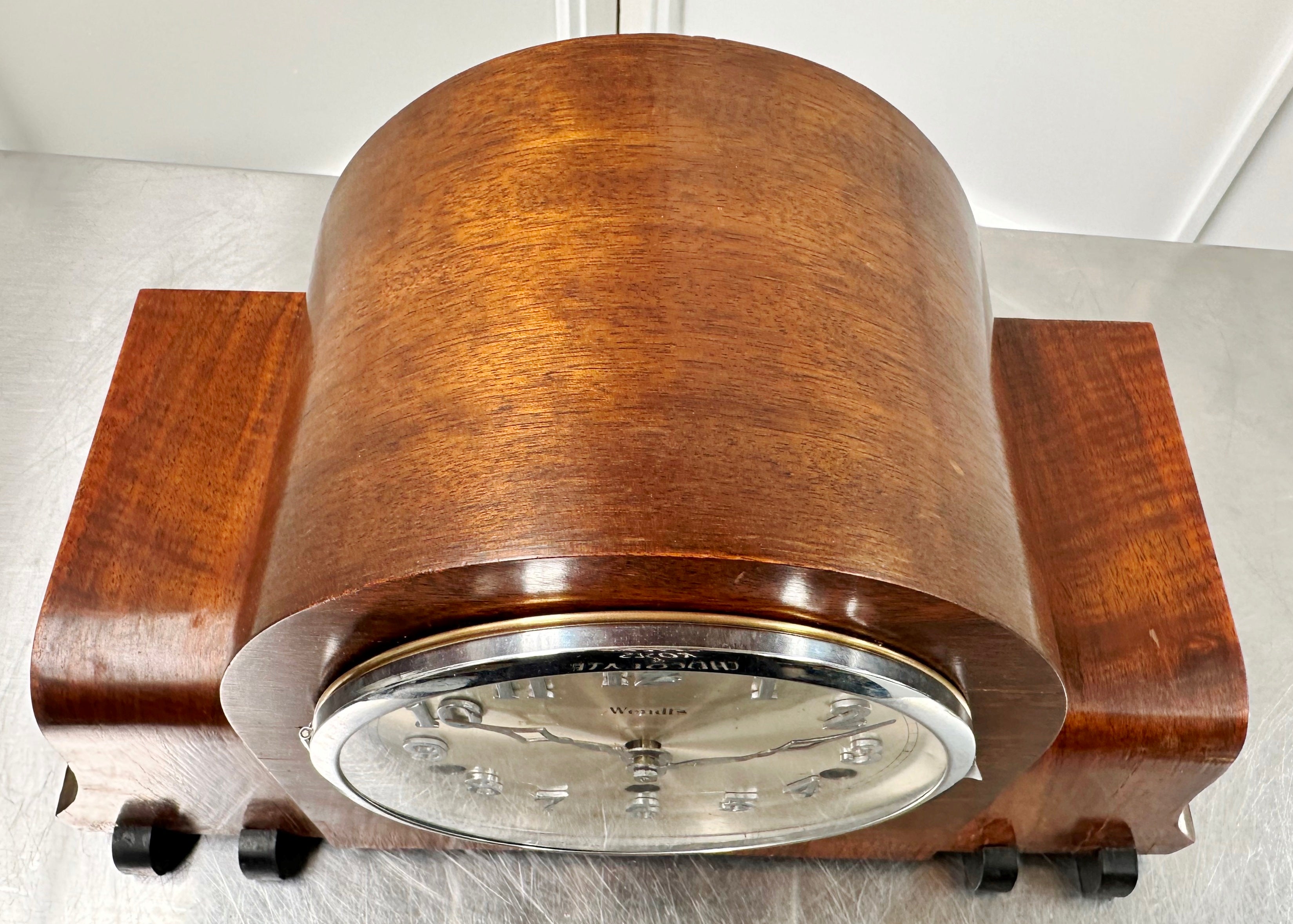 Vintage Art Deco Wendts Westminster Melody Chime Mantel Clock | Adelaide Clocks