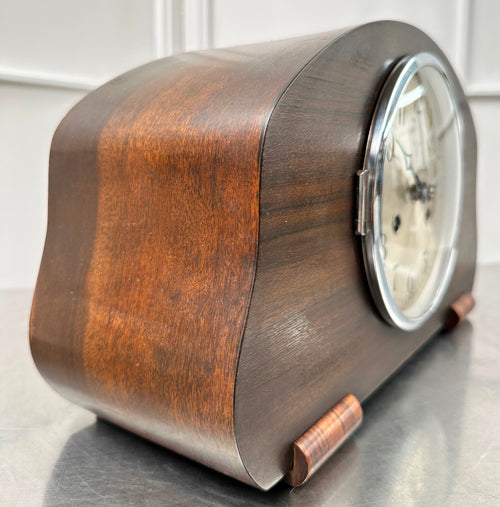 Vintage F.M.S. German Battery Mantel Clock | Adelaide Clocks