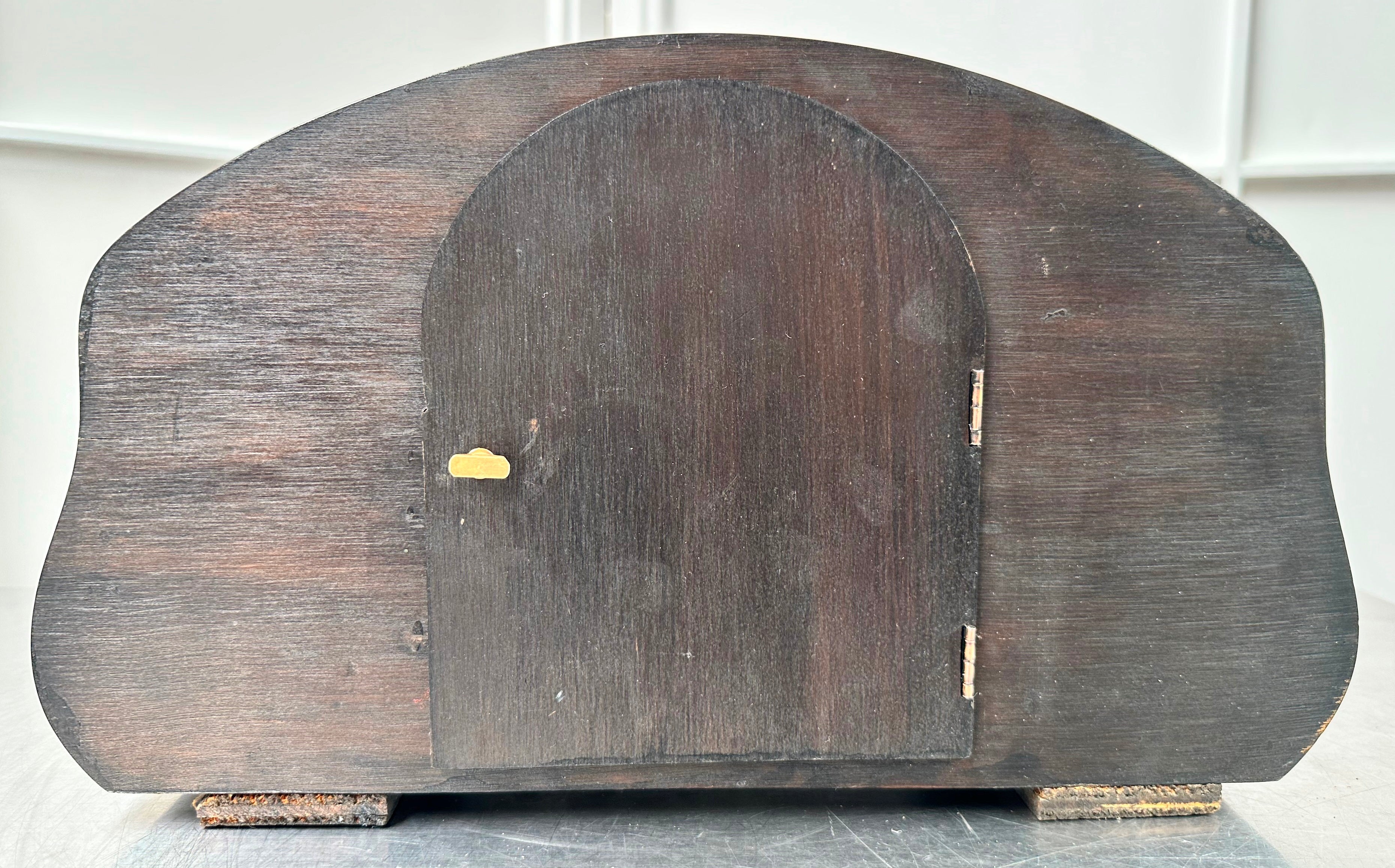 Vintage F.M.S. German Battery Mantel Clock | Adelaide Clocks