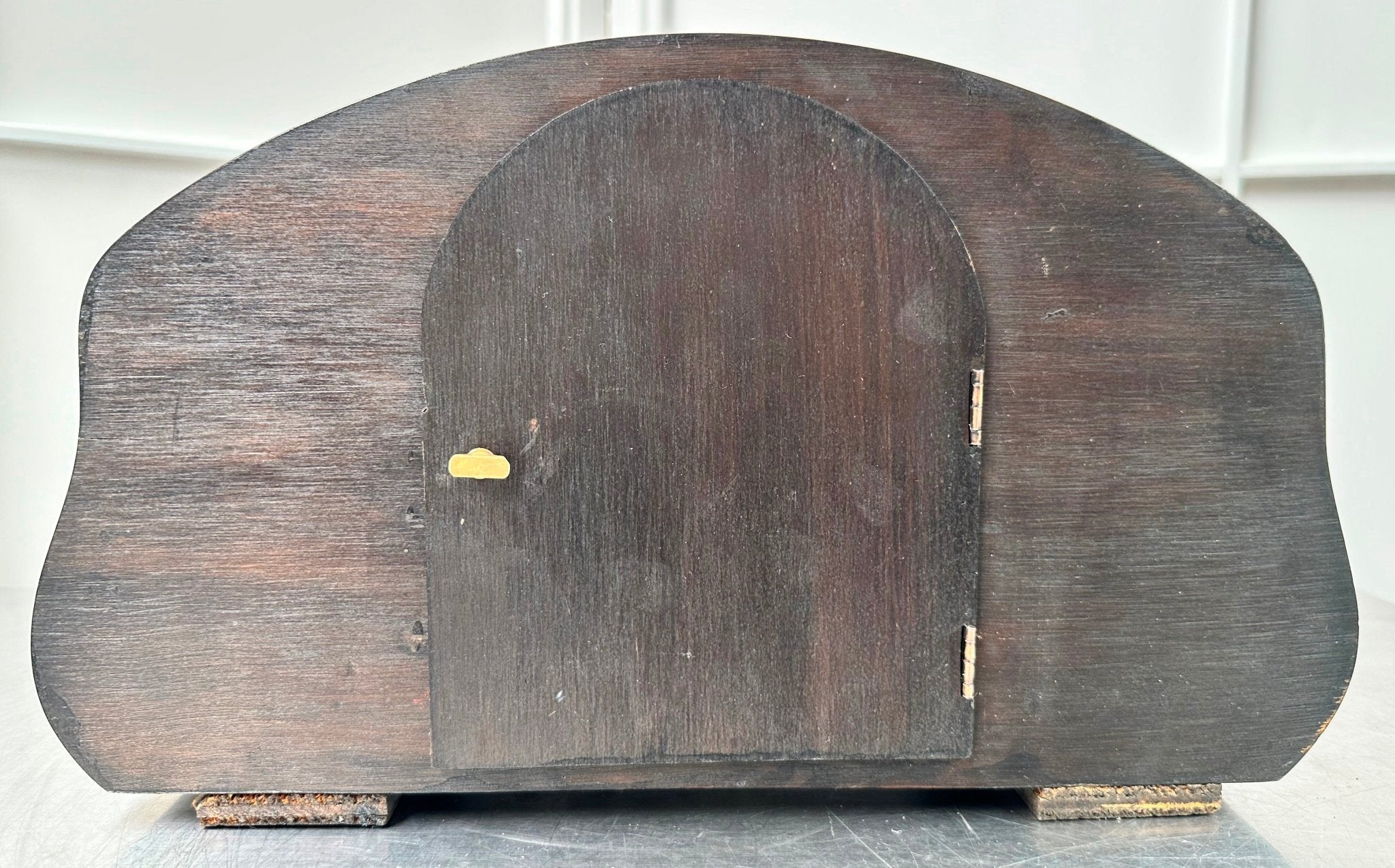 Vintage F.M.S. German Battery Mantel Clock | Adelaide Clocks