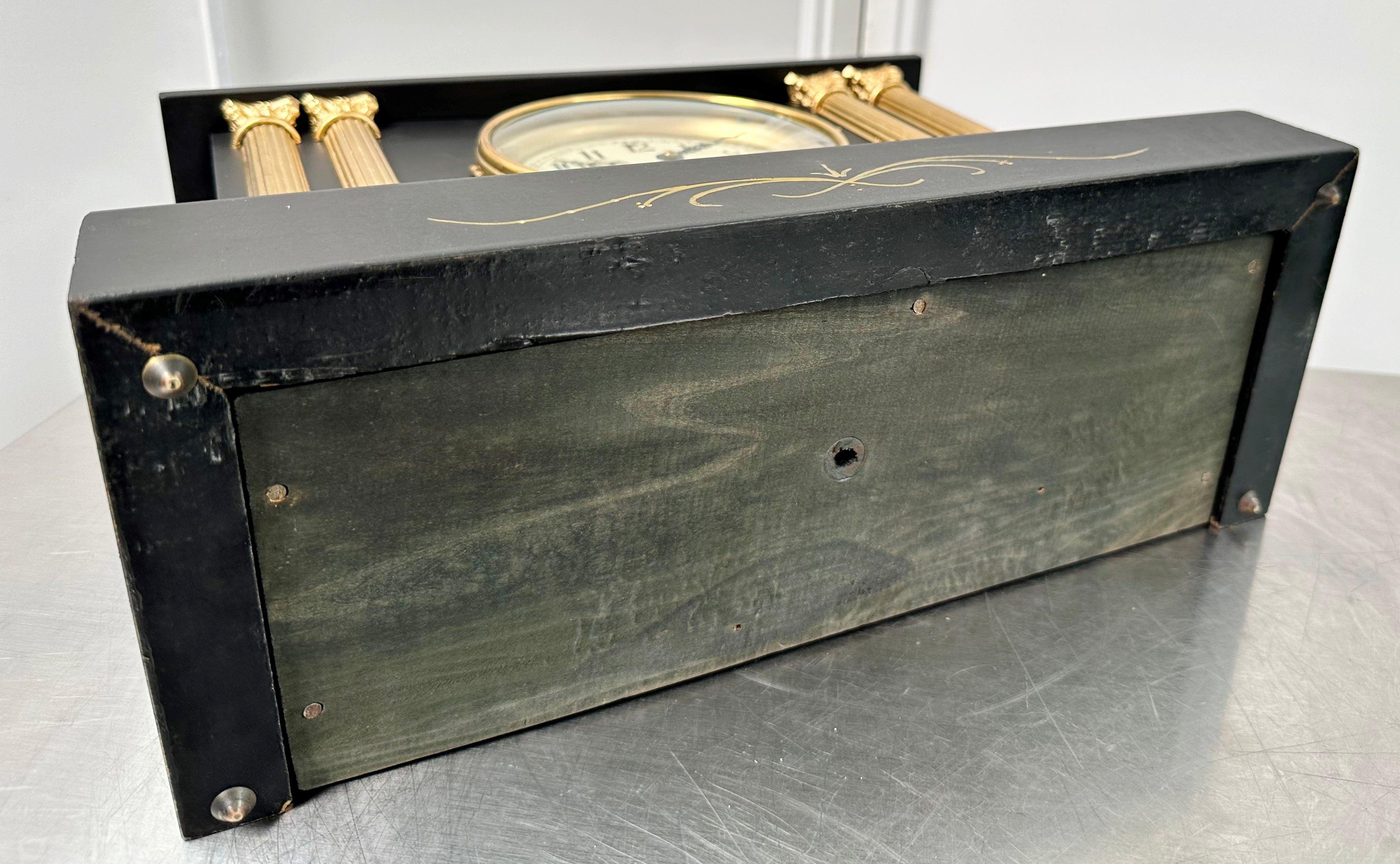 Antique Sessions Battery Mantel Clock | Adelaide Clocks