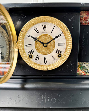 Antique Sessions Bell Chime Hammer on Coil Strike Mantel Clock | Adelaide Clocks