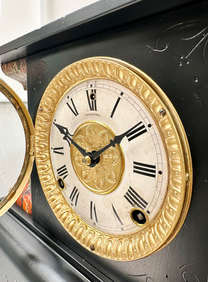 Antique Sessions Bell Chime Hammer on Coil Strike Mantel Clock | Adelaide Clocks