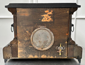 Antique Sessions Bell Chime Hammer on Coil Strike Mantel Clock | Adelaide Clocks